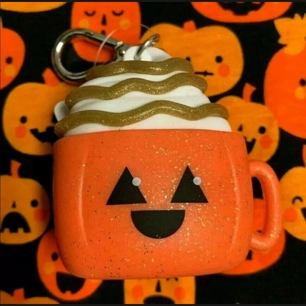 PUMPKIN SPICE LATTE SANITIZER HOLDER WITH GIFT BAG